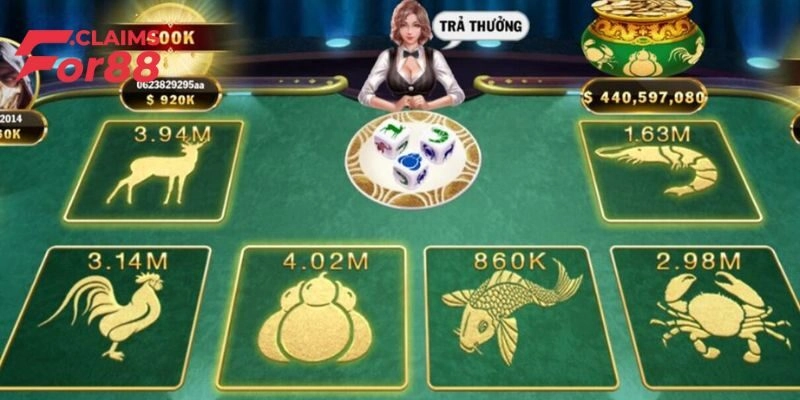 Bật mí bí kíp giành chiến thắng bầu cua tôm cá online